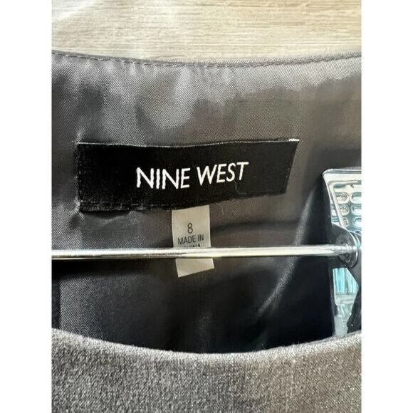 Nine West Sleeveless‎ Mid-Length Shift Dress Size 8 NEW - Picture 3 of 5